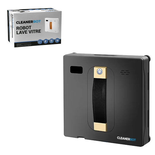 Robot lave vitre carré CLEANERBOT Noir